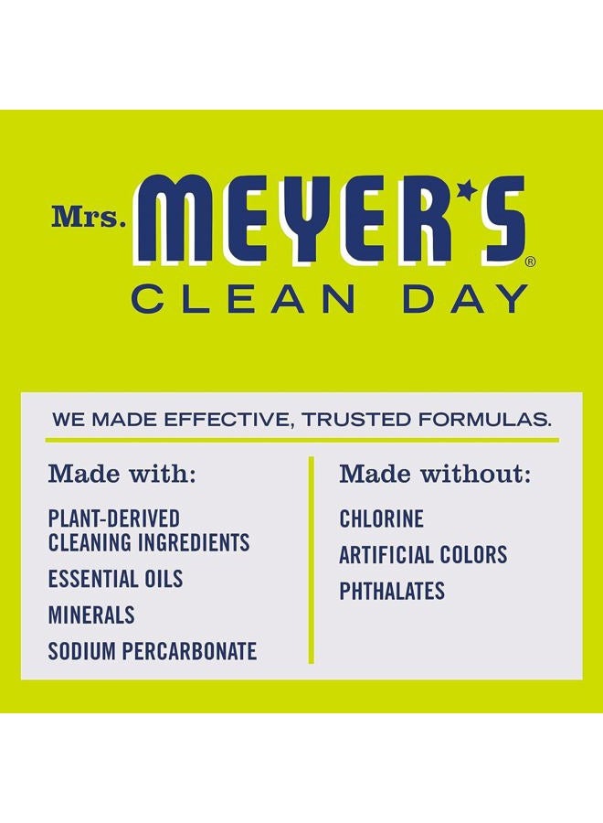 Mrs. Meyer's Multi-Surface Scrub, Non-Scratch Powder Cleaner, Removes Grime on Kitchen and Bathroom Surfaces, Lemon Verbena, 11 oz - Image 4